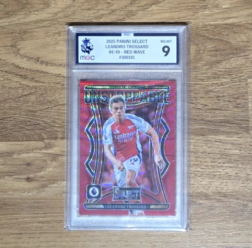 Leandro Trossard 2024 Panini Select Rojo Imparable /49