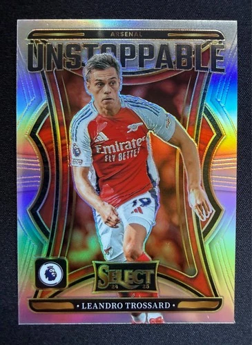 Leandro Trossard 2024 Panini Select Silver