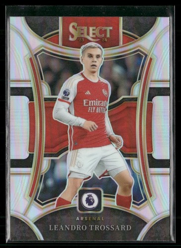 Leandro Trossard 2023 Panini Select Silver Prizm