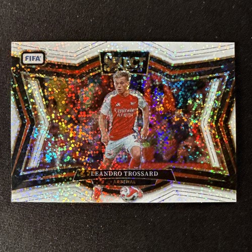Leandro Trossard 2024 Panini Select White Sparkle Prizm #220