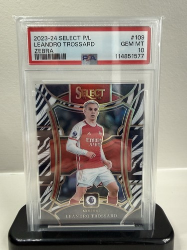Leandro Trossard 2024 Panini Select Zebra /25