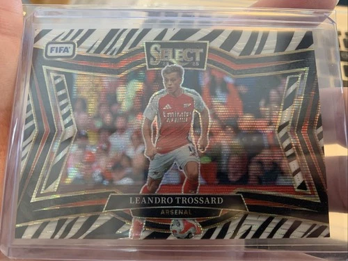 Leandro Trossard 2024 Panini Select Zebra