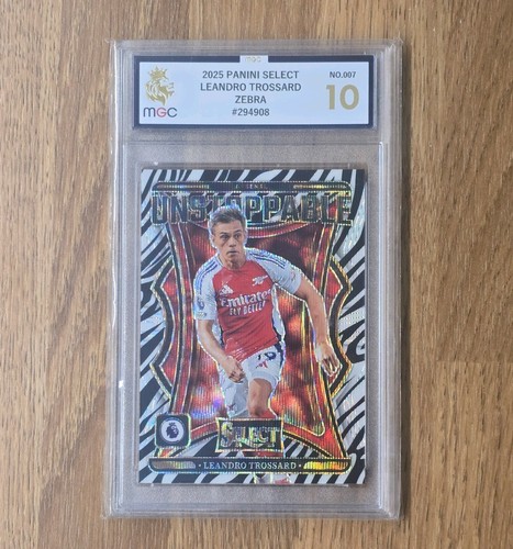 Leandro Trossard 2024 Panini Select Zebra