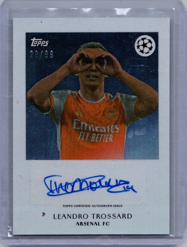 Leandro Trossard 2023 Topps Simplicidad /99