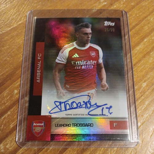 Leandro Trossard 2025 Topps Squadra /99
