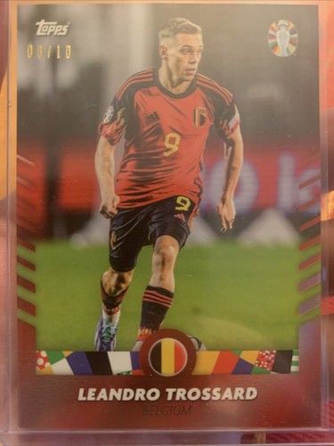 Leandro Trossard 2024 Topps UEFA 2024 /10