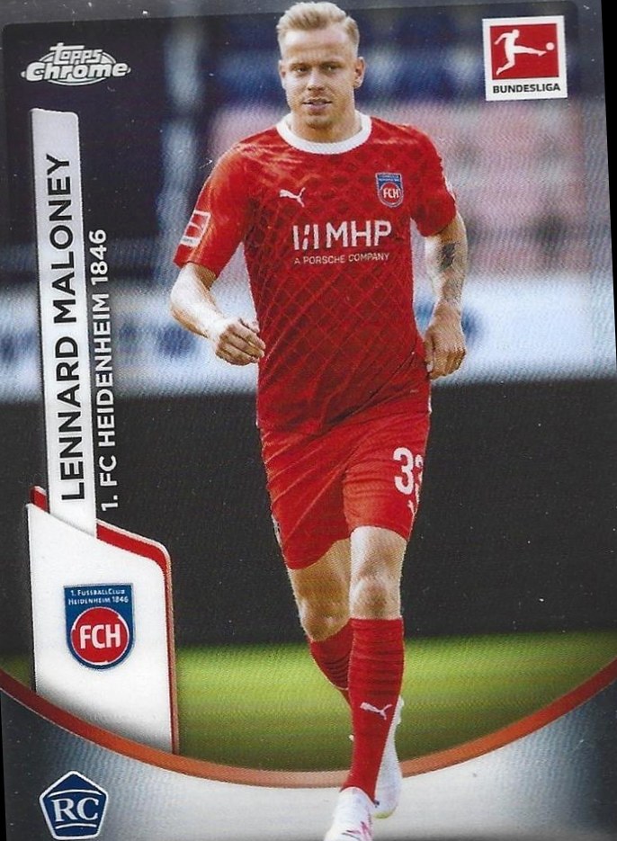 Lennard Maloney 2023 Topps Chrome Bundesliga
