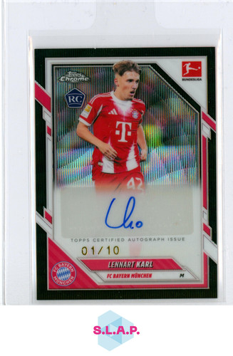 Lennart Karl 2026 Topps Chrome 01/10