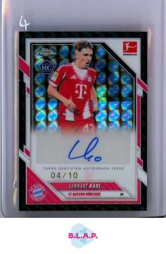 Lennart Karl 2026 Topps Chrome /10