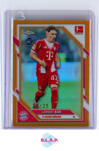 Lennart Karl 2025 Topps Chrome 23/25