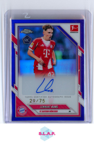 Lennart Karl 2025 Topps Chrome 29/75