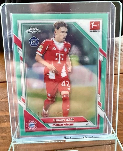 Lennart Karl 2025 Topps Chrome Bundesliga /199
