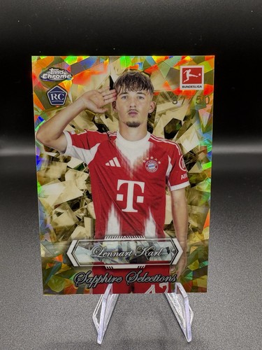 Lennart Karl 2026 Topps Chrome Sapphire Gold /50