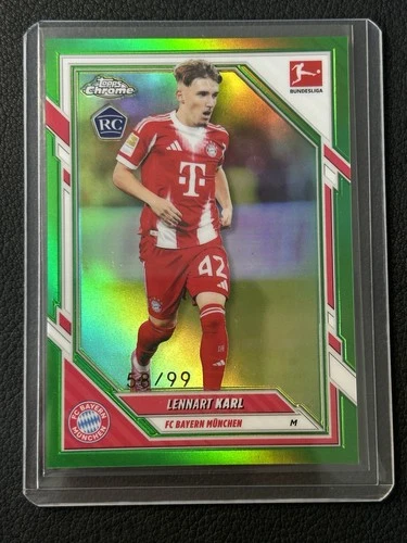 Lennart Karl 2026 Topps Chrome True Green /99