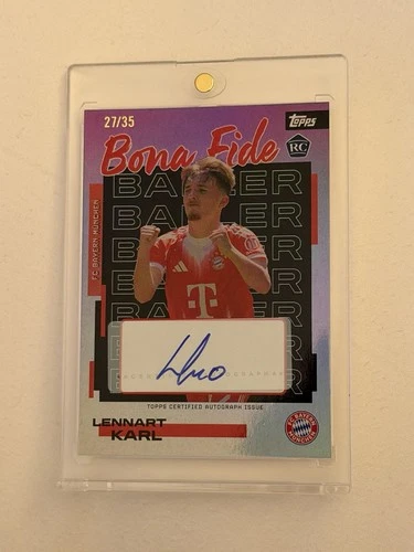 Lennart Karl 2025 Topps FC Bayern /35
