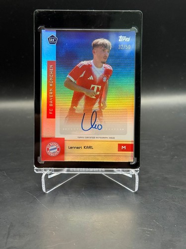Lennart Karl 2025 Topps FC Bayern München Team Set /50