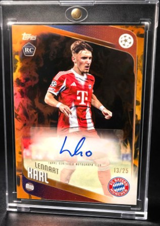 Lennart Karl 2025 Topps Flagship Inferno /25