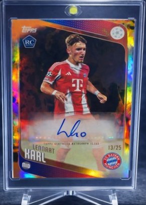 Lennart Karl 2026 Topps Flagship Inferno /25