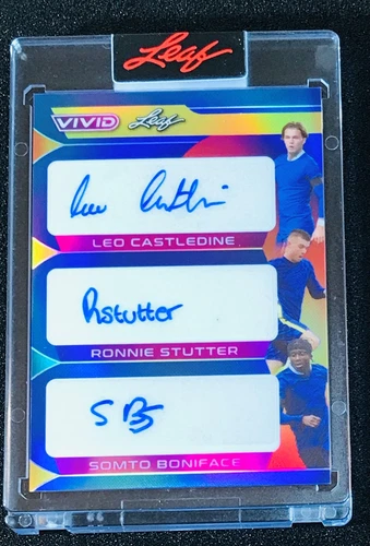 Leo Castledine, Ronnie Stutter, S Boniface 2022 Leaf Vivid 4/5