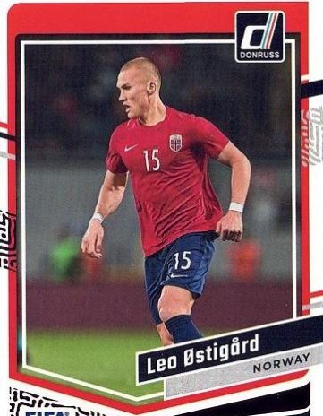 Leo Ostigard 2023 Panini Donruss
