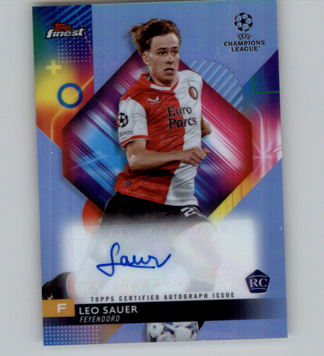 Leo Sauer 2023 Topps Finest