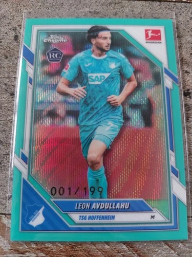 Leon Avdullahu 2025 Topps Chrome Green Wave /199
