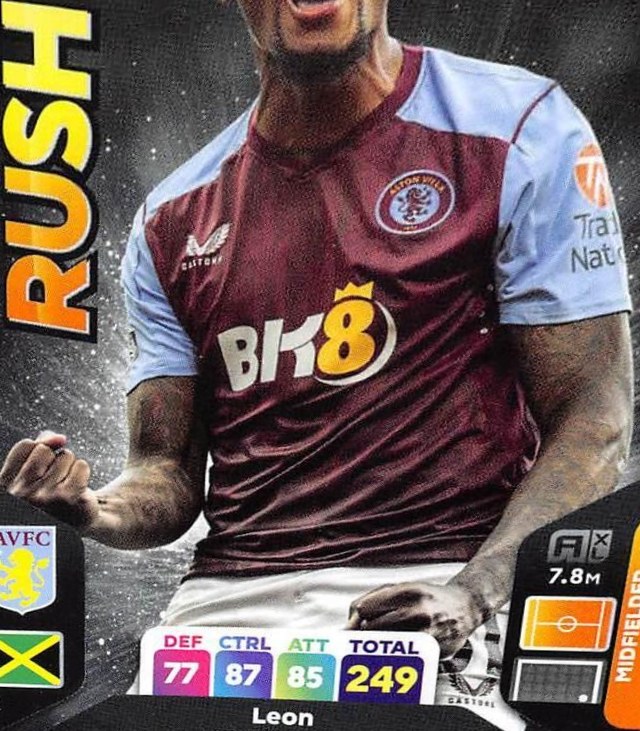 Leon Bailey 2024 Panini Adrenalyn XL Premier League Plus