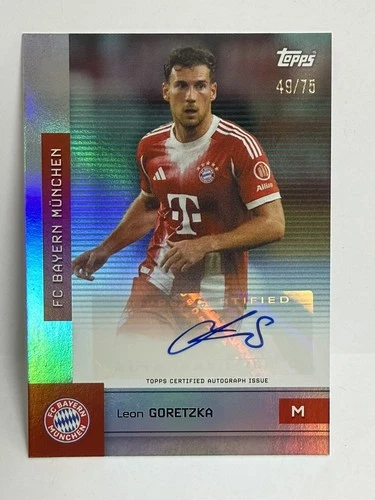 Leon Goretzka 2025 Topps Bayern Munich Team Set /75