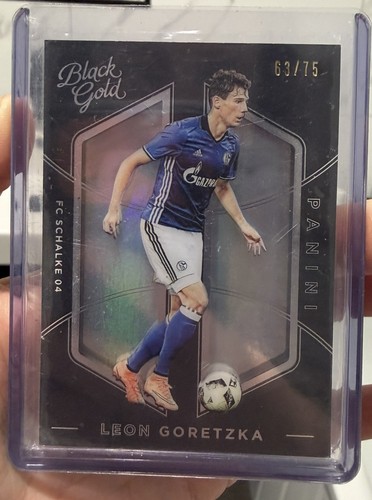 Leon Goretzka 2016 Panini Black Gold /75