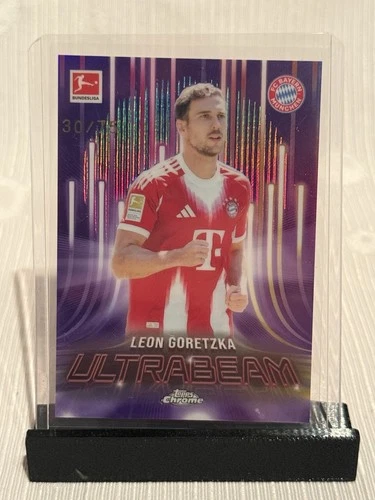 Leon Goretzka 2025 Topps Bundesliga Chrome Ultrabeam /75
