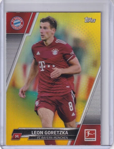 Leon Goretzka 2022 Topps Bundesliga Gold /50