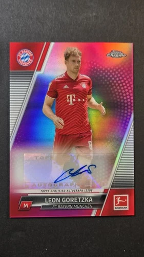 Leon Goretzka 2021 Topps Chrome
