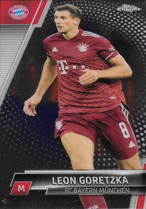 Leon Goretzka 2021 Topps Chrome Bundesliga 86