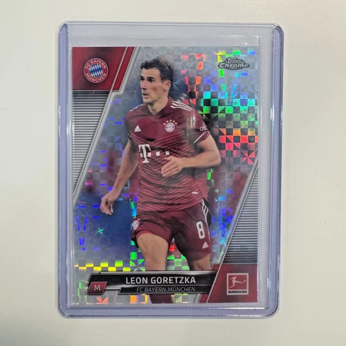 Leon Goretzka 2021 Topps Chrome Bundesliga Sapphire Refractor /250