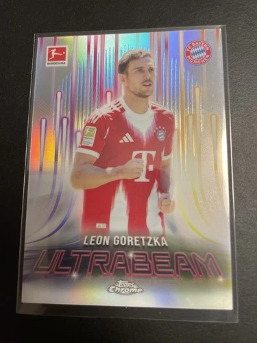 Leon Goretzka 2025 Topps Chrome Bundesliga Ultrabeam