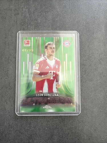 Leon Goretzka 2025 Topps Chrome Bundesliga Ultrabeam /99
