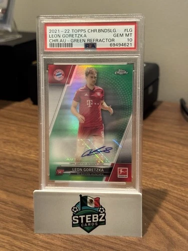 Leon Goretzka 2021 Topps Chrome Green /99