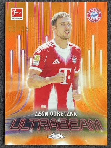 Leon Goretzka 2026 Topps Cromo Bundesliga Naranja /25