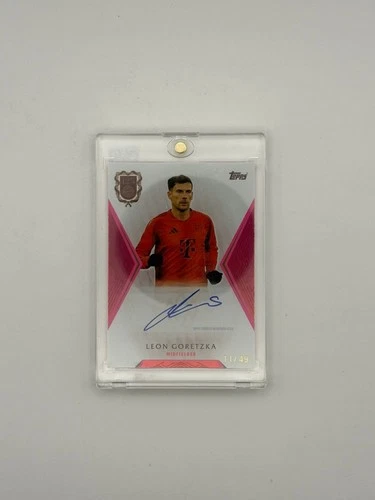 Leon Goretzka 2024 Topps FC Bayern 125 Aniversario /49