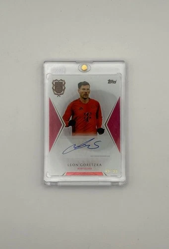 Leon Goretzka 2024 Topps FC Bayern 125 Aniversario /99