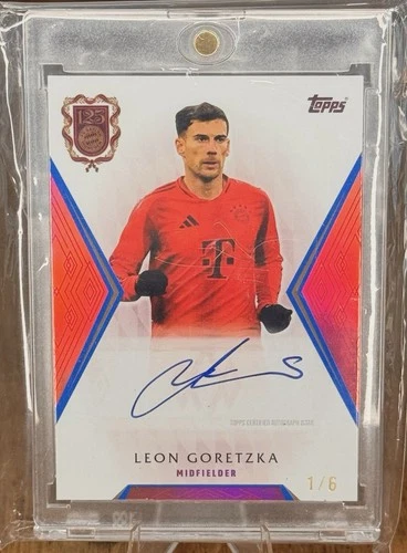 Leon Goretzka 2024 Topps FC Bayern 125 Years Anniversary /6