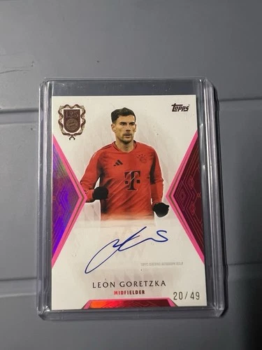Leon Goretzka 2024 Topps FC Bayern 125th Anniversary /49