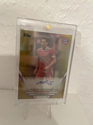 Leon Goretzka 2023 Topps FC Bayern Gold /15