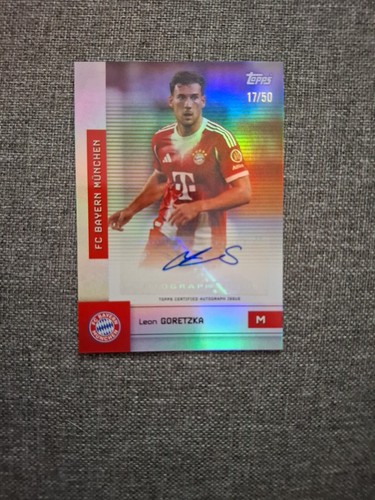 Leon Goretzka 2025 Topps FC Bayern München Team Set /50