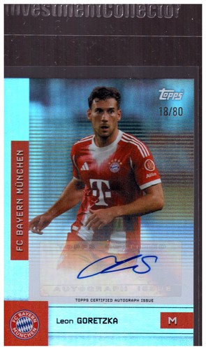 Leon Goretzka 2025 Topps FC Bayern Munich Team Set /80
