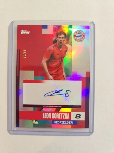 Leon Goretzka 2024 Topps FC Bayern Munich Team Set Pink /99