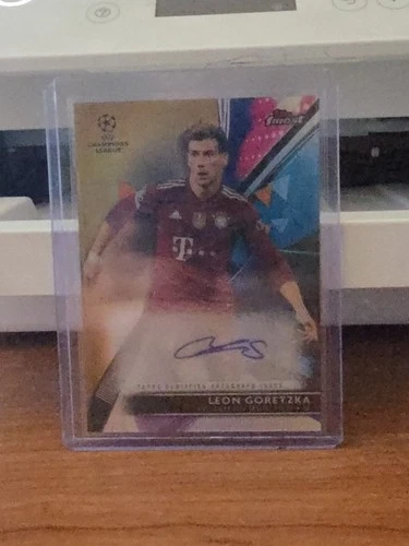 Leon Goretzka 2021 Topps Finest Gold /50