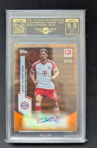 Leon Goretzka 2023 Topps Jade Orange /25