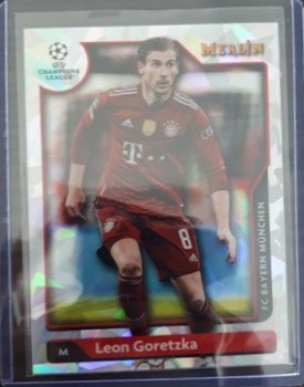 Leon Goretzka 2022 Topps Merlin Chrome Atomic Refractor /250