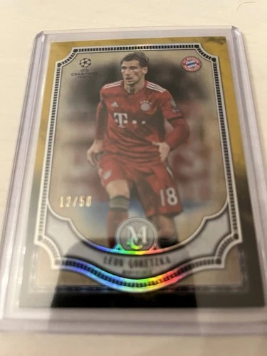 Leon Goretzka 2018 Topps Museum Gold /50